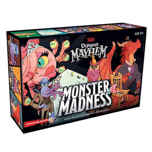 全英文款dungeon mayhem monster madness混乱地下城桌游卡牌