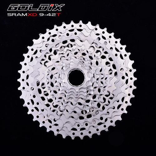 GOLDIX山地自行车超轻一体式XD飞轮高碳钢11s12速9-42/50T xd塔基