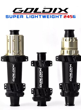 GOLDIX 240SL中锁24孔EXP棘轮60T公路砾石自行车轻量化花鼓兼容DT