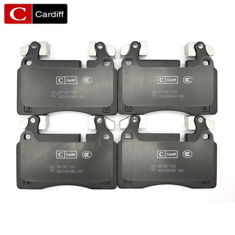 英国加的夫适配于凯迪拉克ct5 蔚来es6 es8四活塞陶瓷前后刹车片