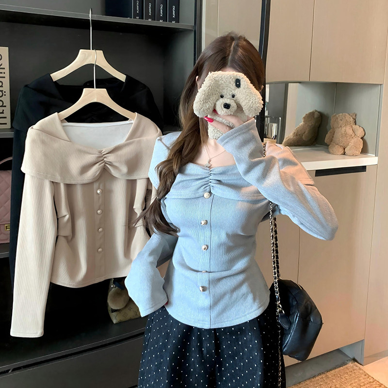 褶皱荷叶边哺乳上衣秋冬大码加绒长袖t恤辣妈款外出喂奶期打底衫,孕妇装/孕产妇用品/营养,家居服上装,淘宝优惠券,粉丝福利购,淘宝优惠卷