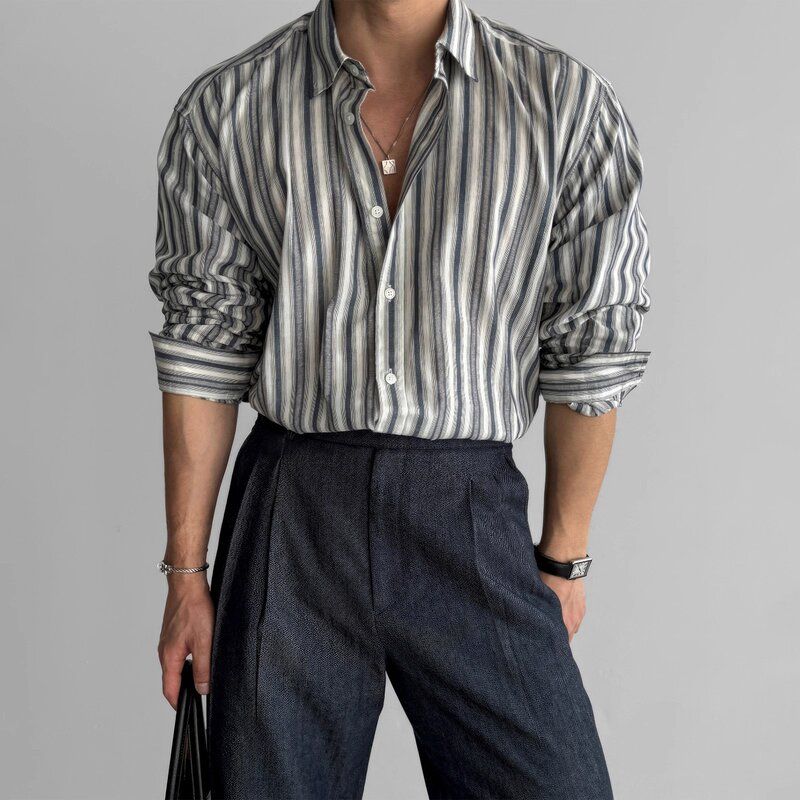 小众感竖男高级感复古外套宽松