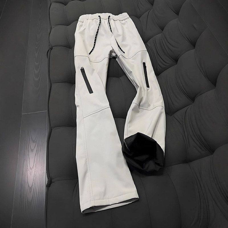 裤4冬季子工装裤东北防寒户外加绒男款0度冲锋裤登山滑雪直筒零下