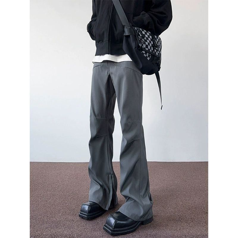 那不勒斯微喇裤男马加长吉拉免烫