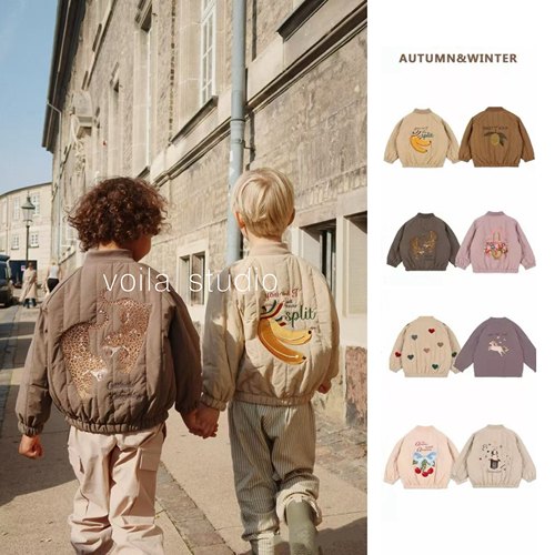 KS秋冬新款夹克宝宝外套夹棉袄