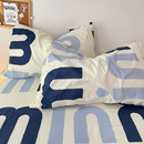 家用 简约枕套可拆洗枕头套单人学生宿舍枕芯套48x74单只一对2个装