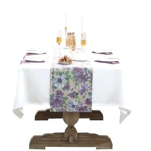 ekelund美式桌旗轻奢高端现代高档餐桌茶几桌旗布长条电视柜盖布