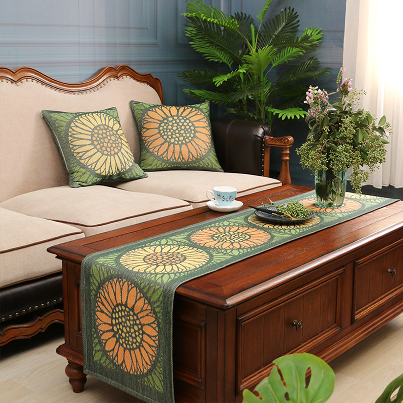 瑞典桌旗欧式轻奢北欧茶几桌布