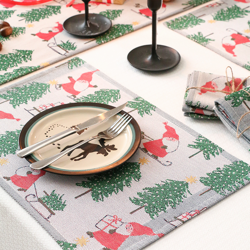 ekelund圣诞餐垫氛围感西餐垫
