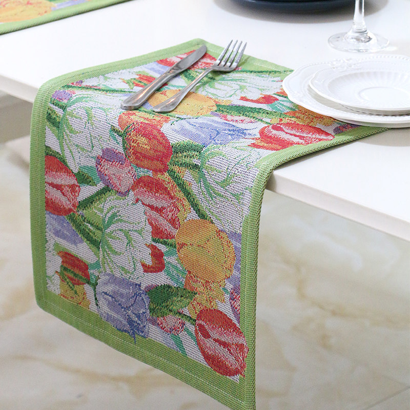 ekelund郁金香餐垫美式轻奢高端儿童学生餐垫氛围感西餐垫隔热垫,居家布艺,餐垫,淘宝优惠券,粉丝福利购,淘宝优惠卷