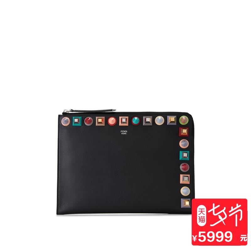Fendi·ÒµÏÅ®°ü ŮʿСţƤ²£Á§ÊÎÆ·ÀÁ´ÊÖÄðü