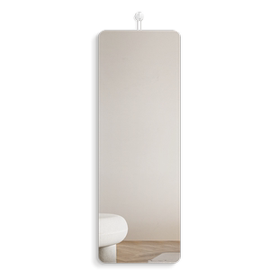 简约风镜子服装店专用悬挂全身镜挂钩式试衣镜上墙尺寸定制穿衣镜