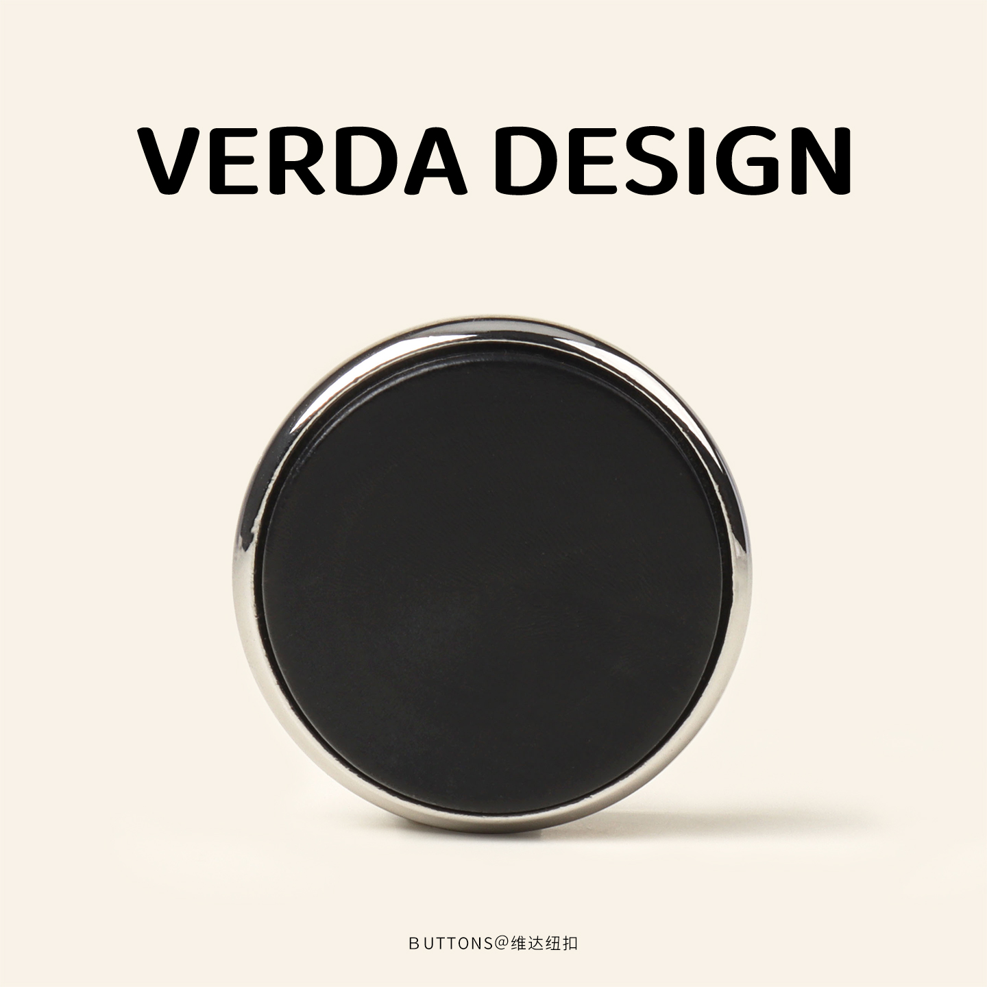 天然牛角纹高档羊绒大衣扣