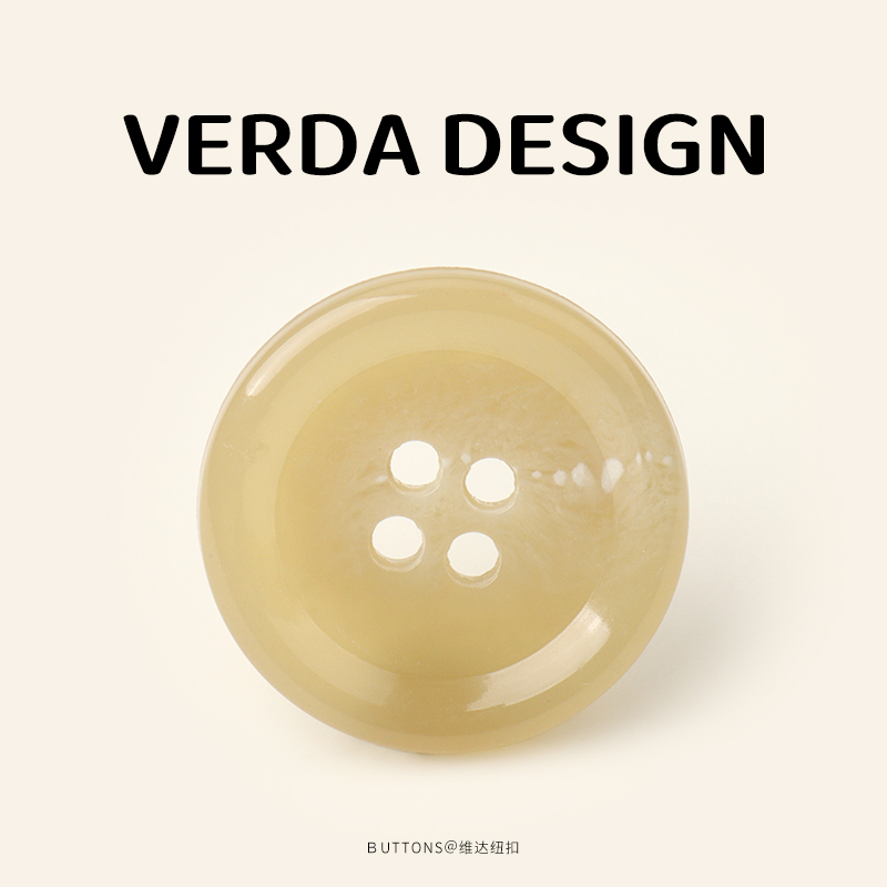 日本进口环保尿素纽扣高端衣服扣