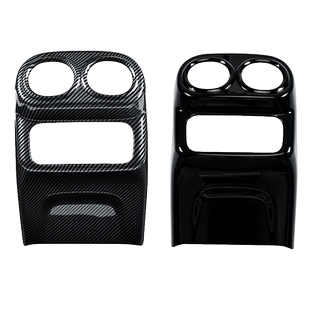 适用奔驰GLC260L GLC300L后排出风口罩防踢空调防尘罩防踢盖面板