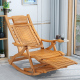 折叠躺椅成年人阳台竹摇摇椅家用午睡凉椅老人懒休闲实木靠背椅子