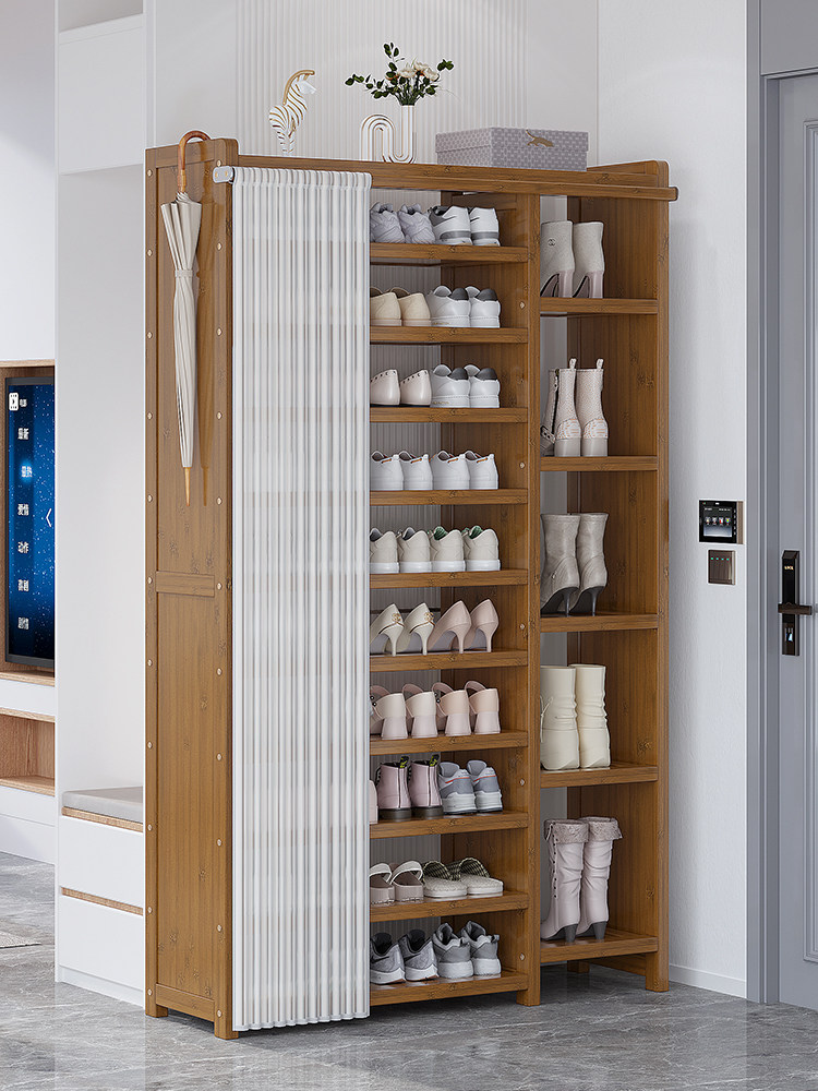 入户门口鞋架家用室内好看多层大容量超大简易鞋柜新款2025爆款竹,住宅家具,鞋架,淘宝优惠券,粉丝福利购,淘宝优惠卷
