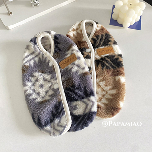 【清仓】猫咪狗狗秋冬衣服宠物冬季绒衣马甲北欧风格开扣绒衣泰迪