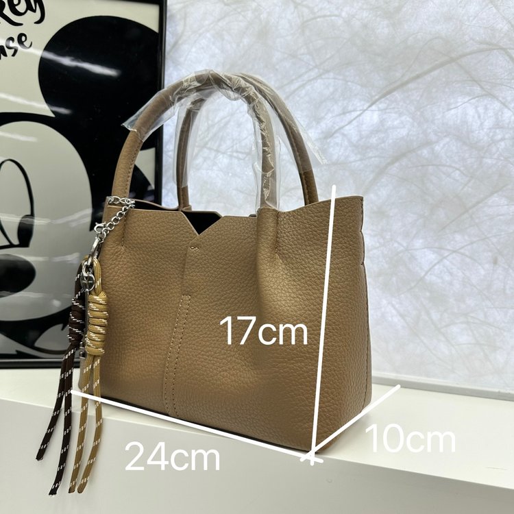 2025冬季新款单肩包均码托特包PU2024年夏季车缝线其他