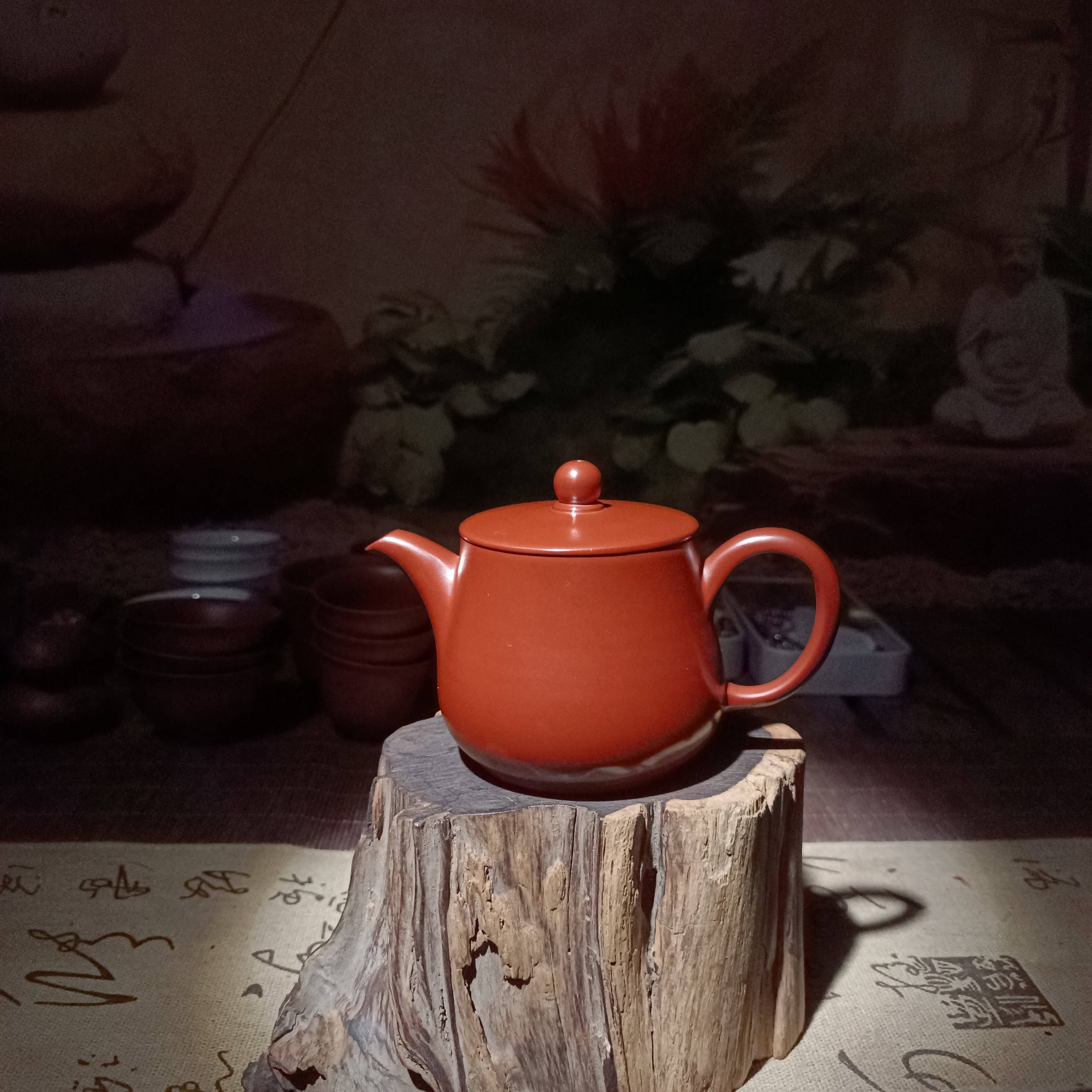 潮州纯手工手拉壶朱泥实用泡茶壶 小品冲罐大口壶性价比高茶壶