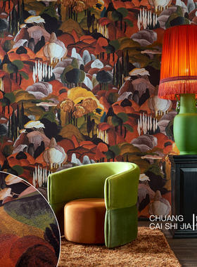 arte壁纸墙布97500 97501 97502托斯卡纳手绘魔幻森林比利时进口