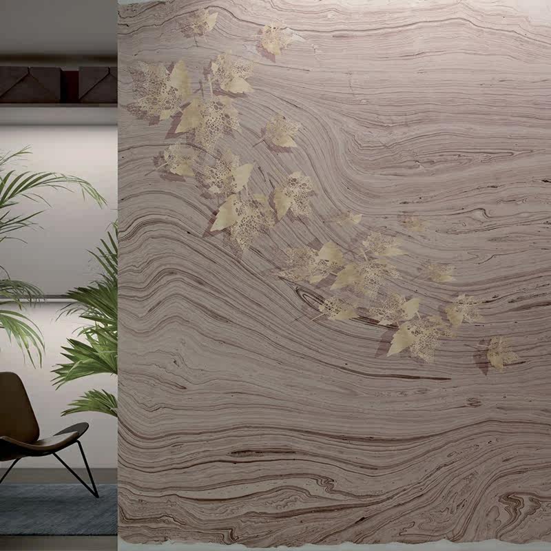 意大利原装进口Glamora订制壁画现代中式木纹油画质感墙纸,家装主材,定制壁画,淘宝优惠券,粉丝福利购,淘宝优惠卷