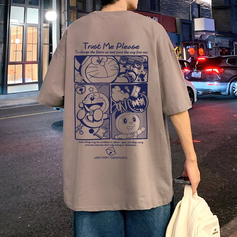 潮流宽松百搭休闲短袖T恤