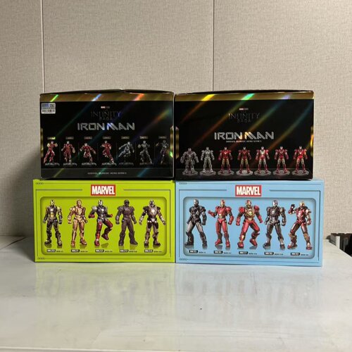 钢铁侠积木手办MK14正版