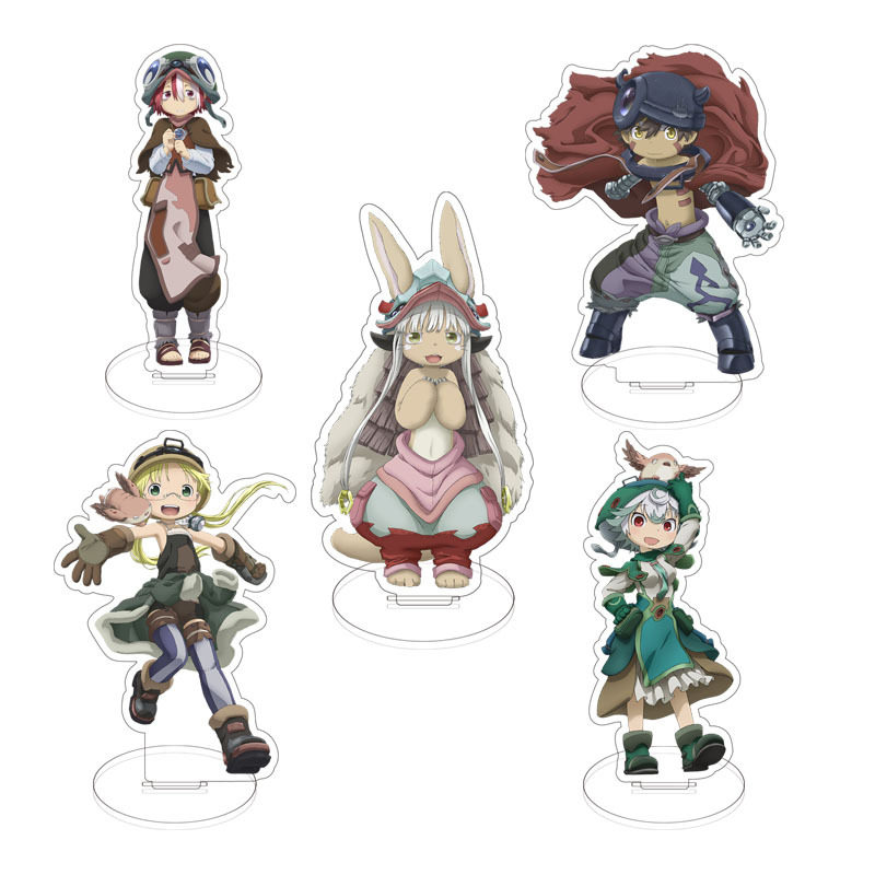 来自深渊动漫周边立牌摆件莉可雷格娜娜奇透明现货代发亚克力