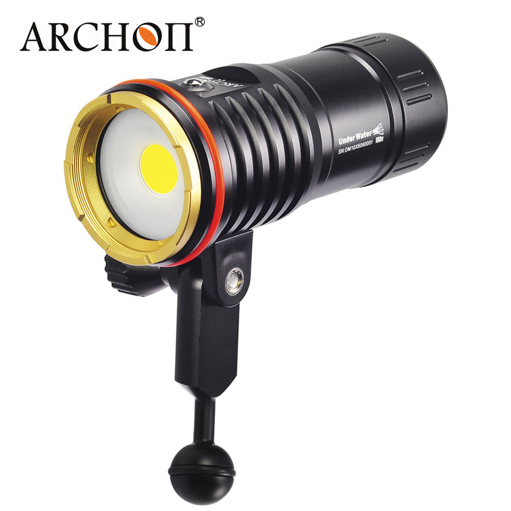 正品奥瞳ARCHON DM10 WM16潜水手电筒 摄影摄像补光灯