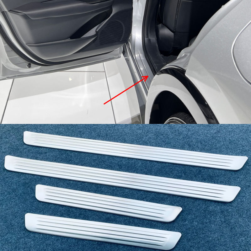 适用23-24丰田普锐斯PRIUS/60系门槛条尾门后备箱护板车身装饰贴