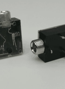 PJ324M带螺5脚立体声耳机插口3.5MM音频插座电源插口环保铜
