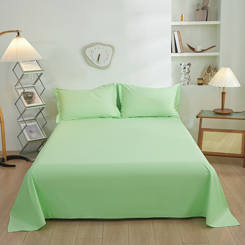 北欧风斜纹纯棉简约纯色全棉被单