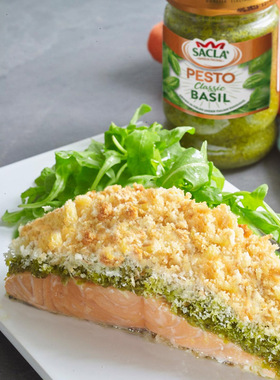 现货意大利原装Sacla 萨克拉意面酱派斯托经典罗勒意粉酱青酱190g