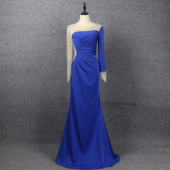 气质显瘦 晚礼服小众轻奢主持人晚宴年会聚会party晚装 新款 长袖