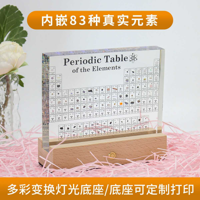 创意化学元素实物摆件