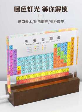 化学元素元素周期表摆件生日礼物