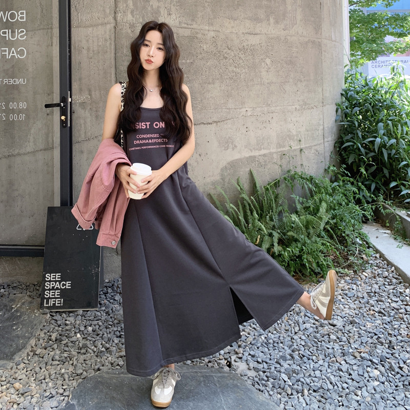【新款】宽松休闲外套+吊带裙套装C161-8906-P215-K328,女装套装/套裙,2C161