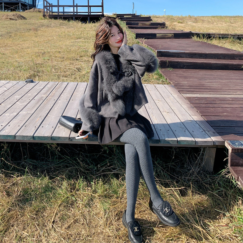 【新款已出货】设计款小香羽绒服C161-8956-P265-K398,女装羽绒服,2C161
