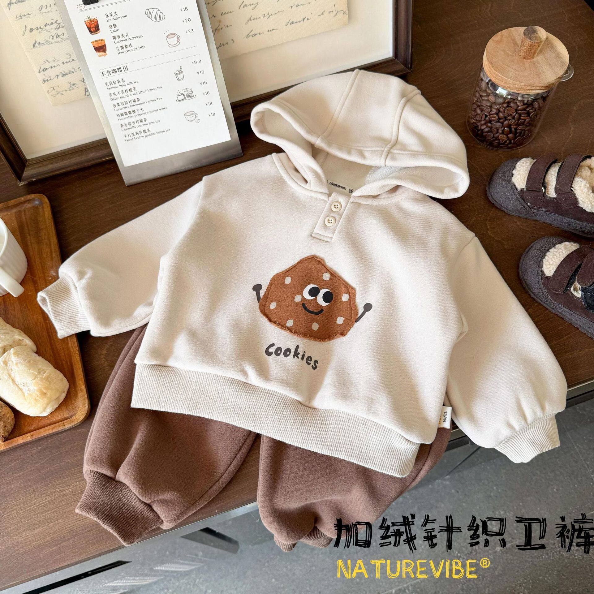 撤柜专区婴儿新款裤加绒休闲裤大pp裤高腰护肚宝宝保暖运动裤外穿