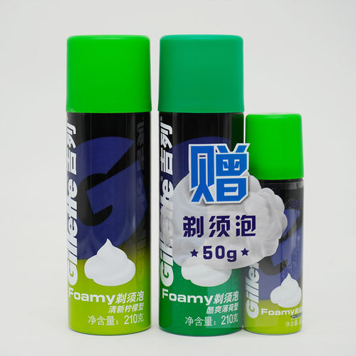 男士刮胡泡沫吉列剃须泡沫