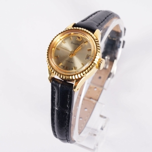 品牌正品库存上海宝石花上弦机械表中古复古女士手表小巧学生手表