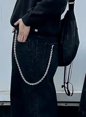 裤子挂链男女通用合金百搭高级感