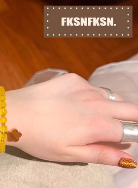 浮夸少女dayu时髦银色个性小众设计饰品精致复古气质戒指