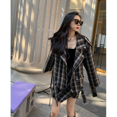 isseventeen初春新品夹克机车服