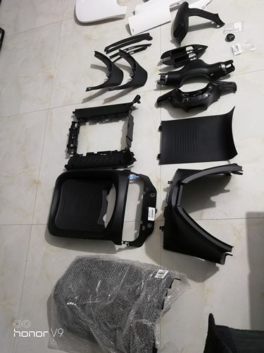 九号电动配件E70c/E80c/E90/E100/E125/E200pone车壳pp件黑色塑料