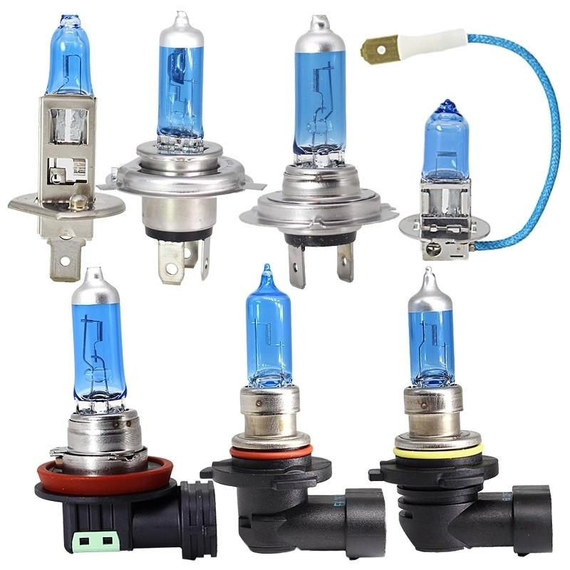 超亮汽车氙气卤素灯h1h7h4远近一体9005远近灯h11前大灯泡改装12v