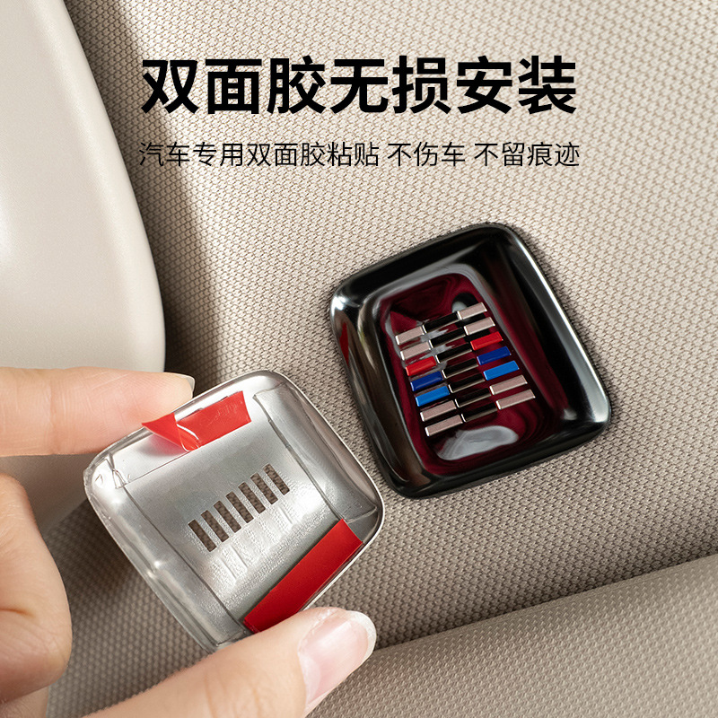 适用宝马麦克风装饰盖1系2系3系GT5系新x1x2x3x4x5镶钻内饰改装贴