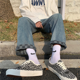 910A-T514港风四季宽松流行直筒休闲情侣牛仔裤，男装牛仔裤，星座910A