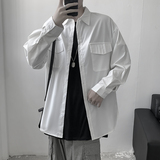 910AC02秋季男士宽松休闲百搭衬衫，男装衬衫，星座910A